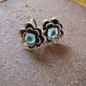 Vintage sterling screwback earrings